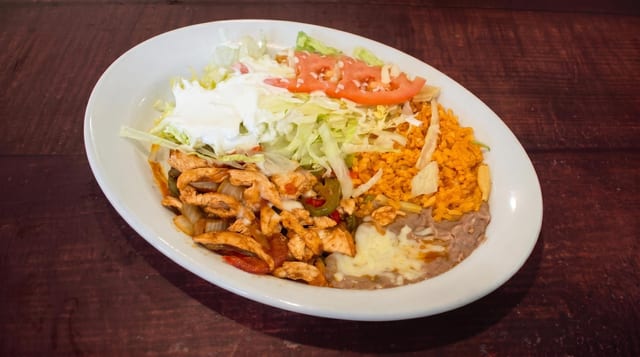 Fajitas Platter